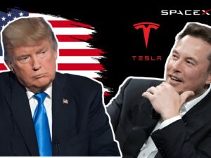 Elon musk and trump interview image